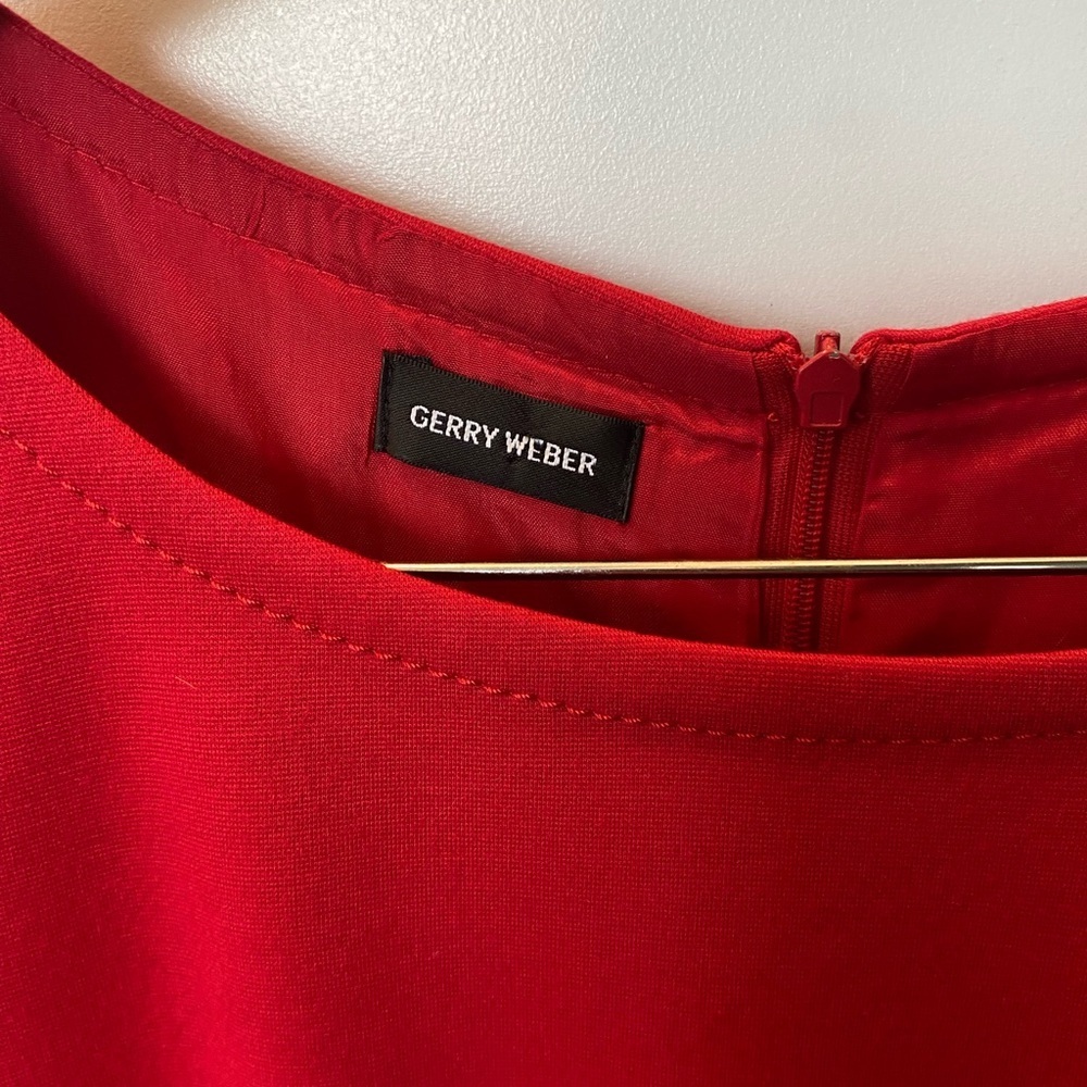 Gerry Weber Red Sheath Dress - Picture 2 of 6